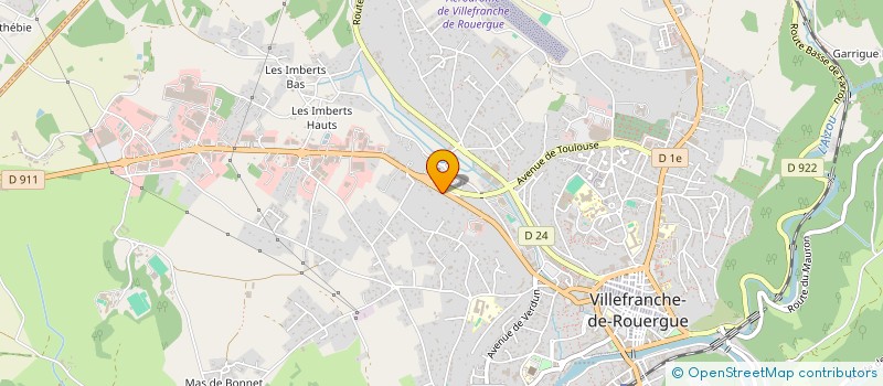 localisation de l'entreprise MADAME DELPHINE ROUALDES  MARTIEL