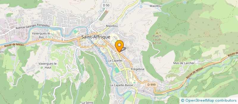 localisation de l'entreprise MADAME DELPHINE ROUQUETTE  SAINT-AFFRIQUE