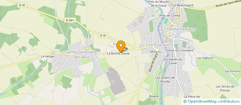 localisation de l'entreprise MADAME DELPHINE ROUSSEAU à DOUCHY-MONTCORBON