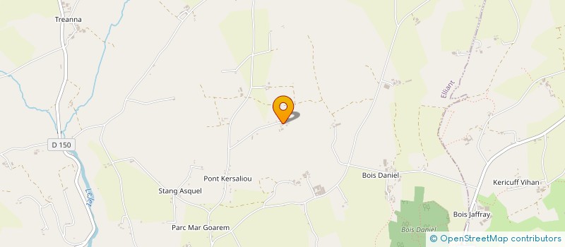 localisation de l'entreprise MADAME DELPHINE ROUSSEAU  ELLIANT