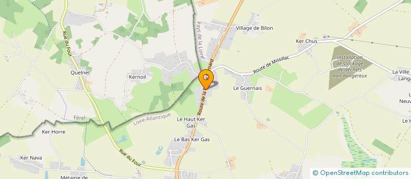 localisation de l'entreprise MADAME DELPHINE ROUSSEL à HERBIGNAC