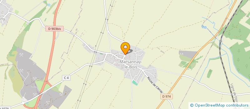localisation de l'entreprise MADAME DELPHINE ROUX à MARSANNAY-LE-BOIS