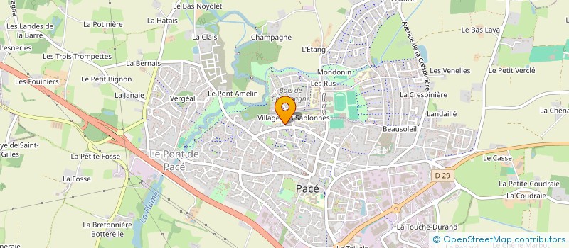 localisation de l'entreprise MADAME DELPHINE ROUXEL  PACE