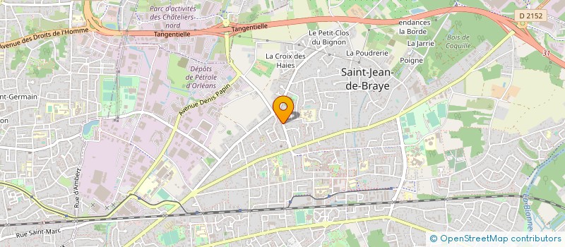 localisation de l'entreprise MADAME DELPHINE ROY à SAINT-JEAN-DE-BRAYE