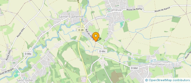 localisation de l'entreprise MADAME DELPHINE ROYBET  VILLENEUVE