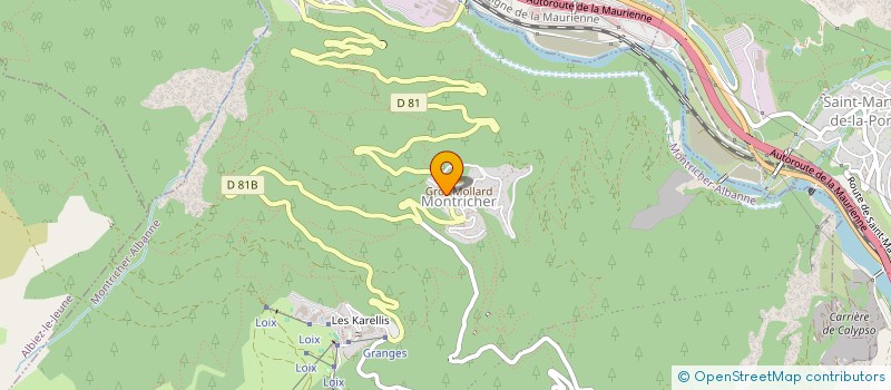 localisation de l'entreprise MADAME DELPHINE ROYER  MONTRICHER-ALBANNE