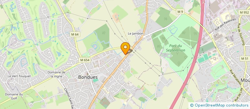 localisation de l'entreprise MADAME DELPHINE RUCKEBUSCH  BONDUES