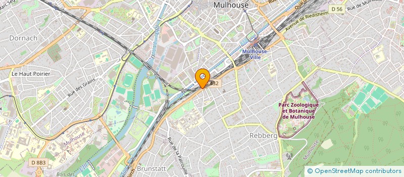 localisation de l'entreprise MADAME DELPHINE RUFFIO  MULHOUSE