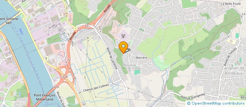 localisation de l'entreprise MADAME DELPHINE RUHLOW  BOULIAC