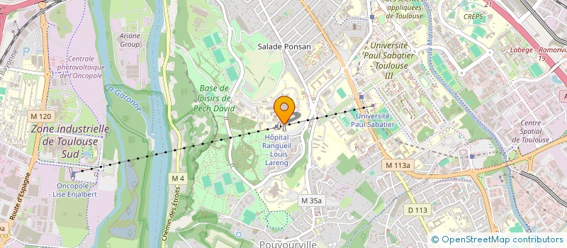 localisation de l'entreprise MADAME DELPHINE SABATIE à TOULOUSE
