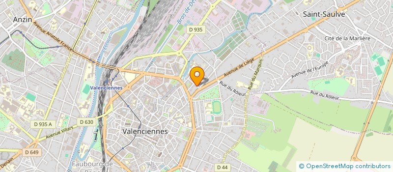 localisation de l'entreprise MADAME DELPHINE SAINT MAXENT à VALENCIENNES