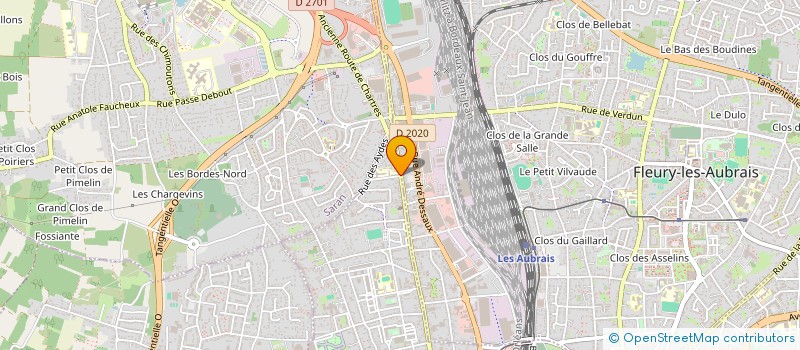 localisation de l'entreprise MADAME DELPHINE SAINTE-MARIE à ORLEANS