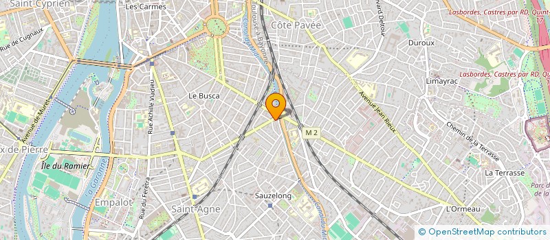 localisation de l'entreprise MADAME DELPHINE SALAUN à TOULOUSE