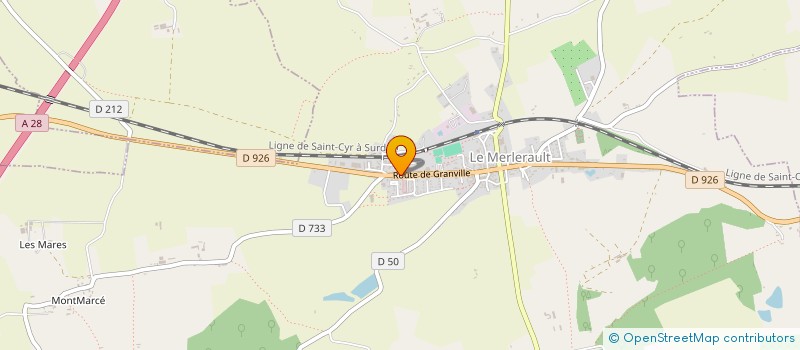 localisation de l'entreprise MADAME DELPHINE SALAUN à LE MERLERAULT