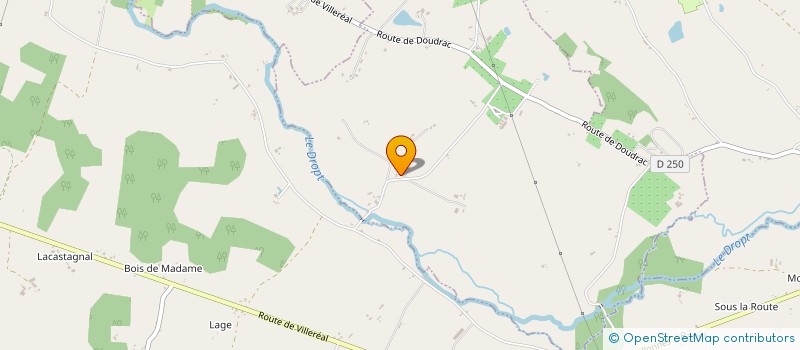 localisation de l'entreprise MADAME DELPHINE SALOME  MAZIERES-NARESSE