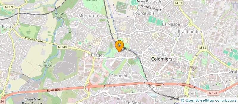 localisation de l'entreprise MADAME DELPHINE SANCHOU à COLOMIERS