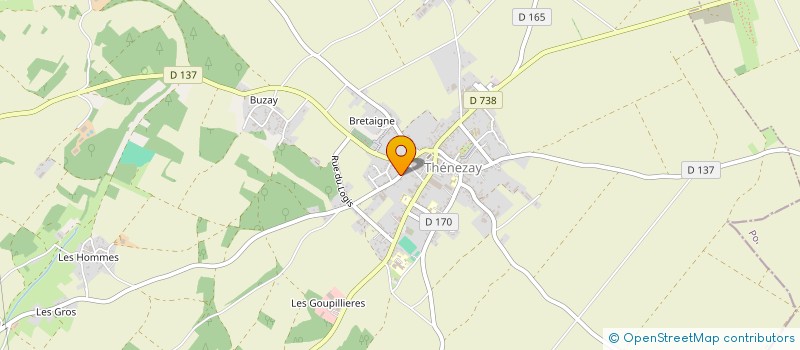 localisation de l'entreprise MADAME DELPHINE SANNIER  THENEZAY