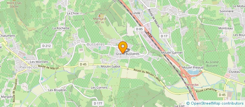 localisation de l'entreprise MADAME DELPHINE SATABIN à BUSSIERES