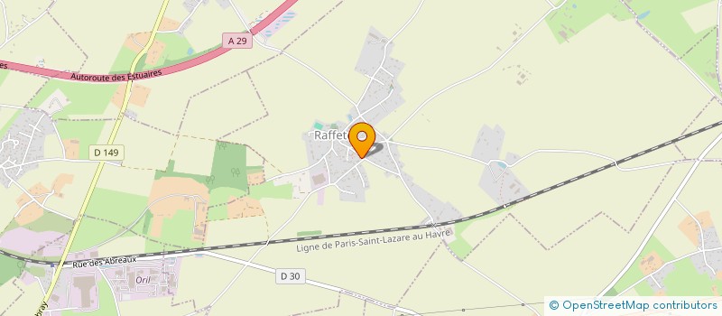 localisation de l'entreprise MADAME DELPHINE SAUSSAYE  HOUQUETOT