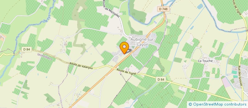 localisation de l'entreprise MADAME DELPHINE SAUSSINE  TERRANJOU