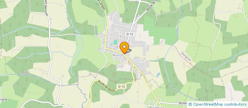 localisation de l'entreprise MADAME DELPHINE SCHAMBACHER  AUROS