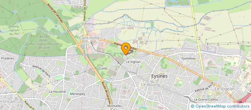 localisation de l'entreprise MADAME DELPHINE SCHAPPACHER  EYSINES