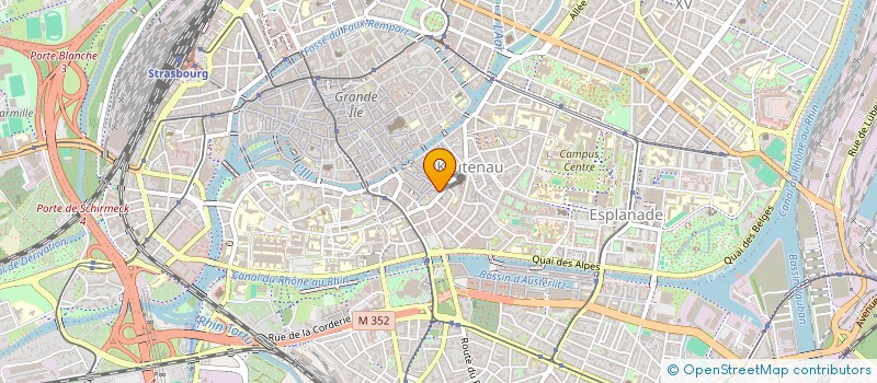 localisation de l'entreprise MADAME DELPHINE SCHELCHER à STRASBOURG