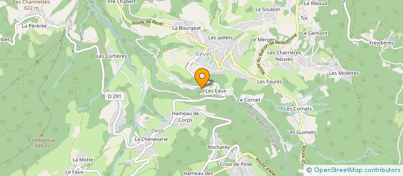 localisation de l'entreprise MADAME DELPHINE SCHOEBEL  REVEL