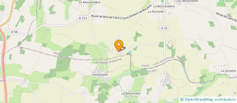 localisation de l'entreprise MADAME DELPHINE SCHORER  PAULX