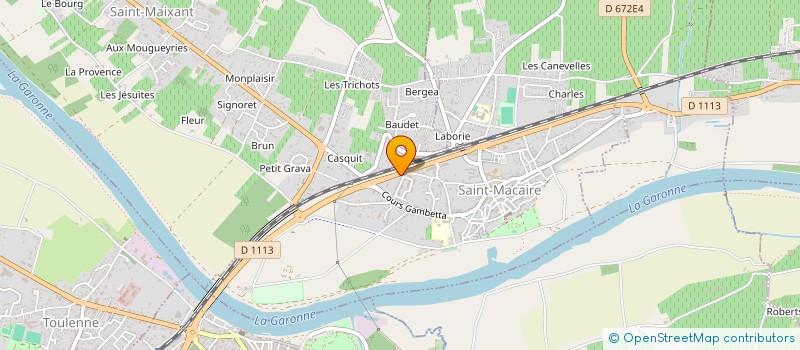 localisation de l'entreprise MADAME DELPHINE SCIAMA  SAINT-MACAIRE