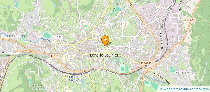localisation de l'entreprise MADAME DELPHINE SEIMANDI à LONS-LE-SAUNIER
