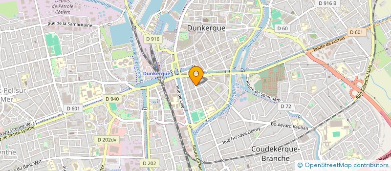 localisation de l'entreprise MADAME DELPHINE SENS à DUNKERQUE