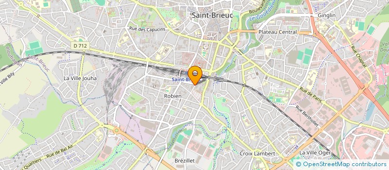 localisation de l'entreprise MADAME DELPHINE SERRE à SAINT-BRIEUC
