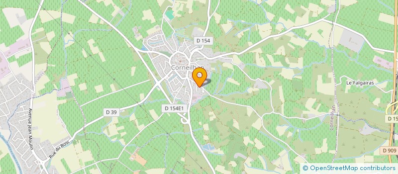 localisation de l'entreprise MADAME DELPHINE SERRE  CORNEILHAN