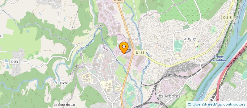 localisation de l'entreprise MADAME DELPHINE SERRIERE  GRIGNY