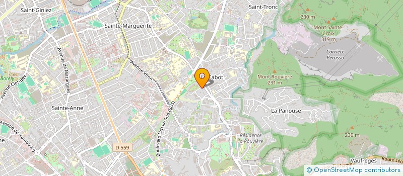 localisation de l'entreprise MADAME DELPHINE SFEZ  MARSEILLE