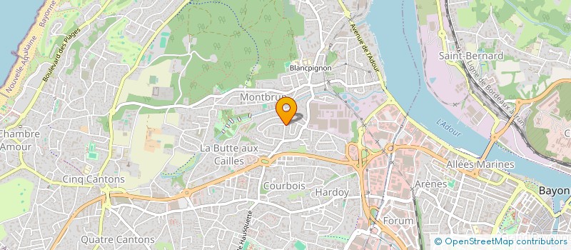 localisation de l'entreprise MADAME DELPHINE SIBERCHICOT à ANGLET