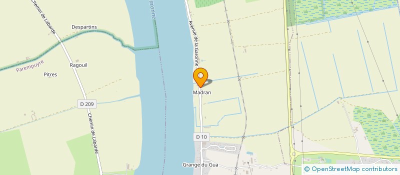 localisation de l'entreprise MADAME DELPHINE SICET  SAINT-LOUIS-DE-MONTFERRAND