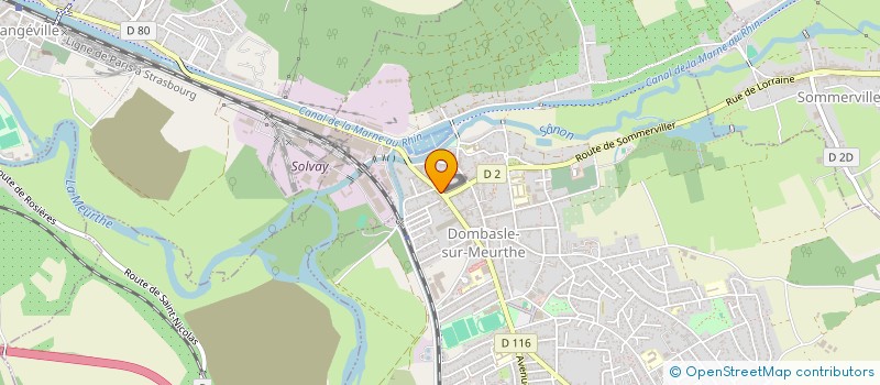 localisation de l'entreprise MADAME DELPHINE SIGRIS  VARANGEVILLE