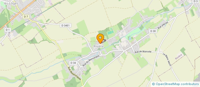 localisation de l'entreprise MADAME DELPHINE SLOJEWSKI  RIVIERE