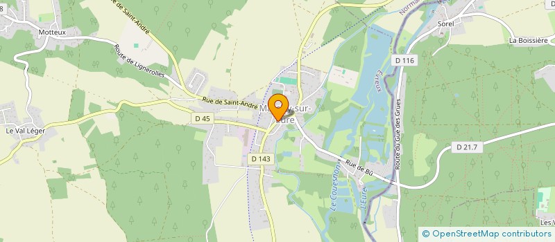 localisation de l'entreprise MADAME DELPHINE SOISMIER  MARCILLY-SUR-EURE