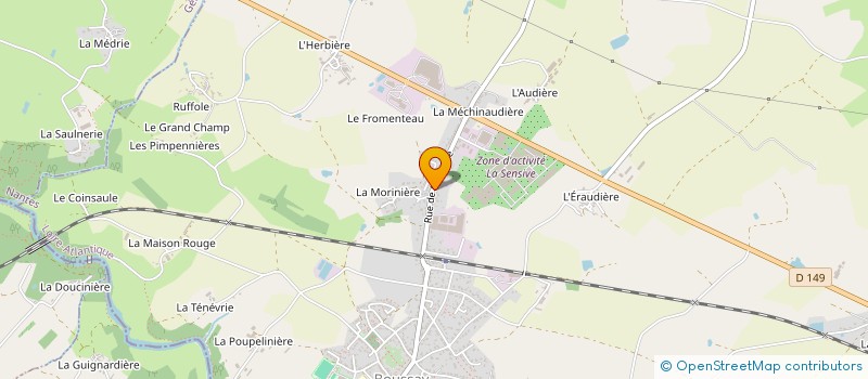 localisation de l'entreprise MADAME DELPHINE SOL à GETIGNE