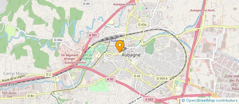 localisation de l'entreprise MADAME DELPHINE SONIA ANDRE TCHILINGUIRIAN à AUBAGNE