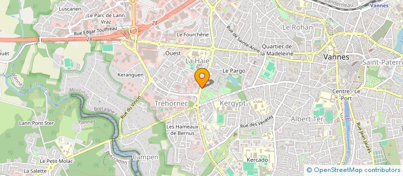 localisation de l'entreprise MADAME DELPHINE SOULARD à VANNES