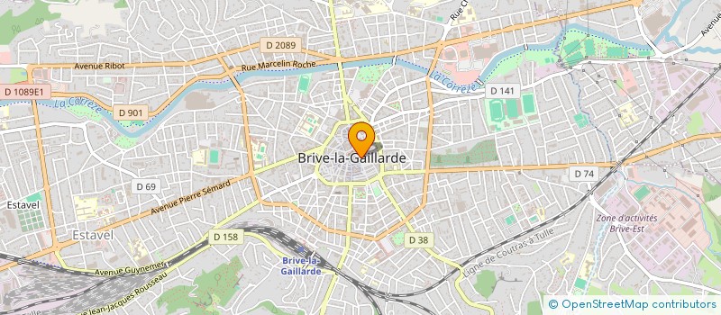 localisation de l'entreprise MADAME DELPHINE SOUST  CHASTEAUX