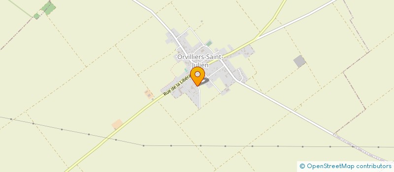 localisation de l'entreprise MADAME DELPHINE SOUTOULY  ORVILLIERS-SAINT-JULIEN