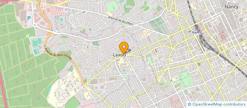 localisation de l'entreprise MADAME DELPHINE SPINDLER  LAXOU