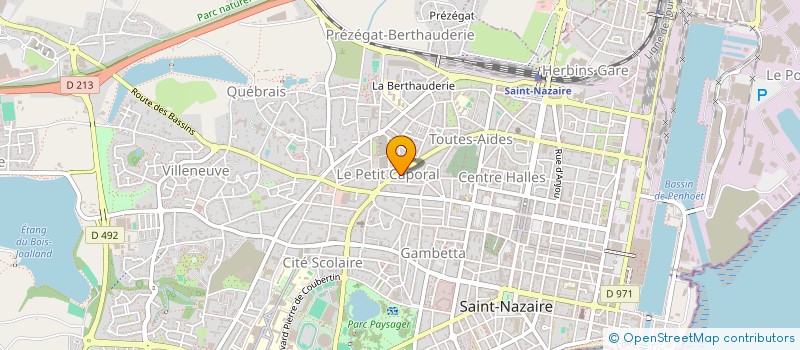 localisation de l'entreprise MADAME DELPHINE TA à SAINT-NAZAIRE