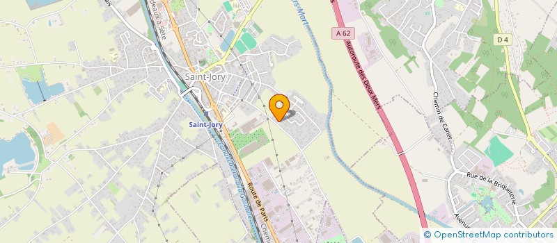 localisation de l'entreprise MADAME DELPHINE TAILLEFER  SAINT-JORY