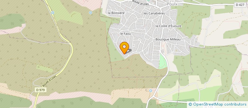 localisation de l'entreprise MADAME DELPHINE TAMBURLIN  POULX